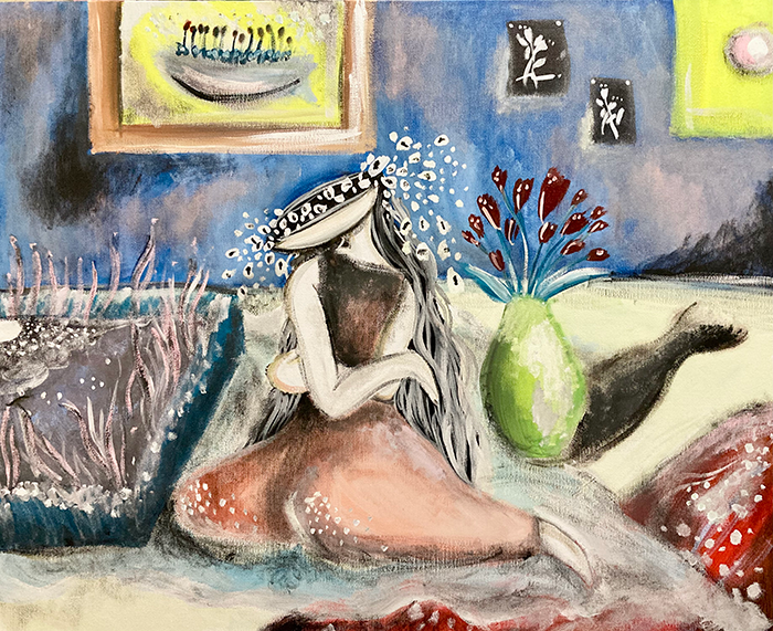 絵「わたしの部屋」