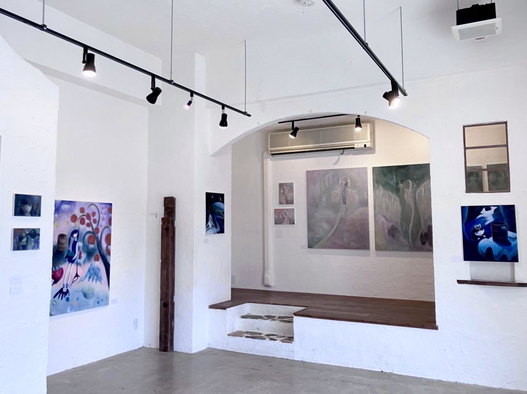 個展「ワープフルーツの季節」展示風景